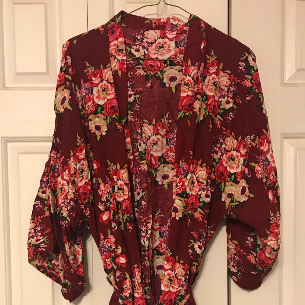 Floral Bridesmaid Robe